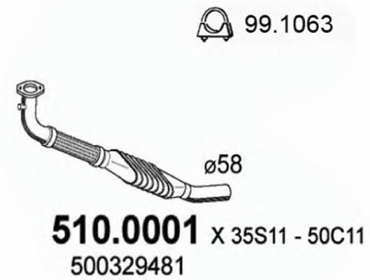 Asso 510.0001 Каталізатор 5100001: Приваблива ціна - Купити у Польщі на 2407.PL!