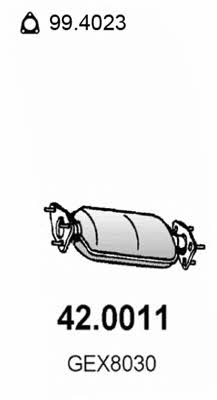 Asso 42.0011 Catalytic Converter 420011: Buy near me in Poland at 2407.PL - Good price!