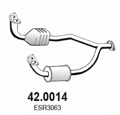 Asso 42.0014 Catalytic Converter 420014: Buy near me in Poland at 2407.PL - Good price!