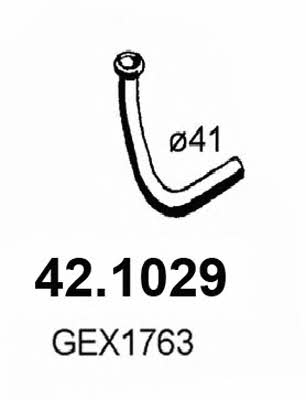Asso 42.1029 Exhaust pipe 421029: Buy near me in Poland at 2407.PL - Good price!
