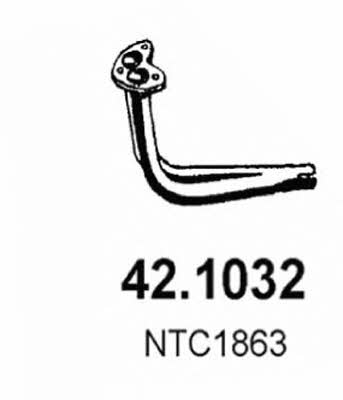 Asso 42.1032 Exhaust pipe 421032: Buy near me in Poland at 2407.PL - Good price!