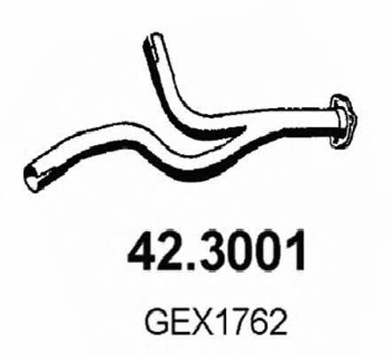 Asso 42.3001 Exhaust pipe 423001: Buy near me in Poland at 2407.PL - Good price!