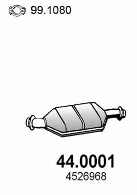 Asso 44.0001 Catalytic Converter 440001: Buy near me in Poland at 2407.PL - Good price!