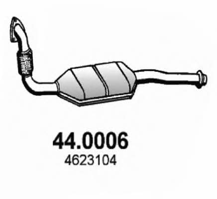 Asso 44.0006 Catalytic Converter 440006: Buy near me in Poland at 2407.PL - Good price!