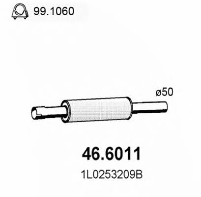 Asso 46.6011 Zwischenschalldampfer 466011: Kaufen Sie zu einem guten Preis in Polen bei 2407.PL!