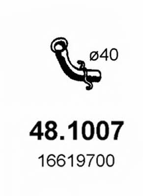 Asso 48.1007 Rura wydechowa 481007: Dobra cena w Polsce na 2407.PL - Kup Teraz!