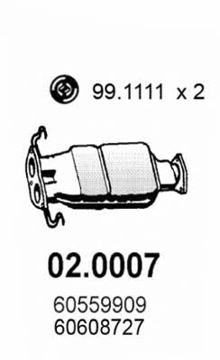  02.0007 Katalizator 020007: Dobra cena w Polsce na 2407.PL - Kup Teraz!