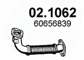 Asso 02.1062 Exhaust pipe 021062: Buy near me in Poland at 2407.PL - Good price!