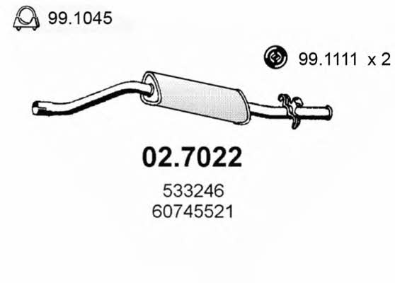  02.7022 End Silencer 027022: Buy near me in Poland at 2407.PL - Good price!