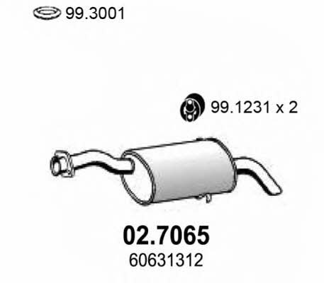  02.7065 End Silencer 027065: Buy near me in Poland at 2407.PL - Good price!