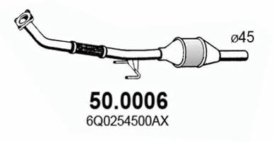 Asso 50.0006 Catalytic Converter 500006: Buy near me in Poland at 2407.PL - Good price!