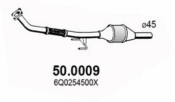 Asso 50.0009 Catalytic Converter 500009: Buy near me in Poland at 2407.PL - Good price!