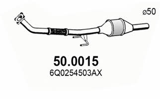 Asso 50.0015 Catalytic Converter 500015: Buy near me in Poland at 2407.PL - Good price!
