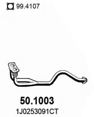Asso 50.1003 Exhaust pipe 501003: Buy near me in Poland at 2407.PL - Good price!