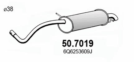 Asso 50.7019 End Silencer 507019: Buy near me in Poland at 2407.PL - Good price!