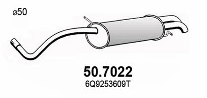 Asso 50.7022 End Silencer 507022: Buy near me in Poland at 2407.PL - Good price!