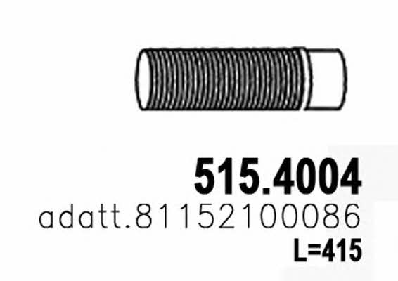 Asso 515.4004 Corrugated pipe 5154004: Buy near me at 2407.PL in Poland at an Affordable price!