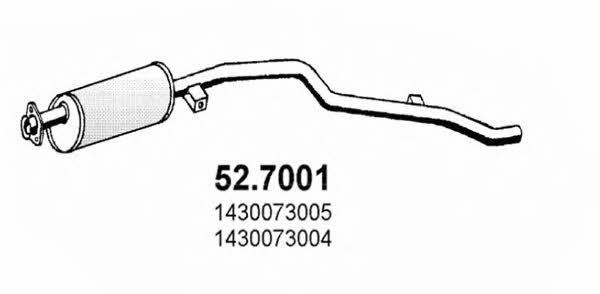 Asso 52.7001 End Silencer 527001: Buy near me in Poland at 2407.PL - Good price!