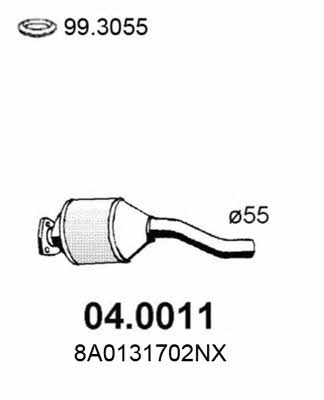 Asso 04.0011 Catalytic Converter 040011: Buy near me at 2407.PL in Poland at an Affordable price!