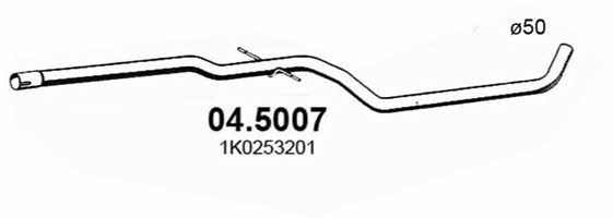  04.5007 Exhaust pipe 045007: Buy near me in Poland at 2407.PL - Good price!