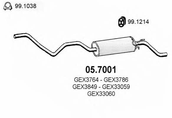  05.7001 End Silencer 057001: Buy near me in Poland at 2407.PL - Good price!