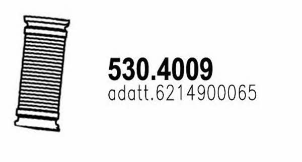 Asso 530.4009 Złącze elastyczne 5304009: Dobra cena w Polsce na 2407.PL - Kup Teraz!