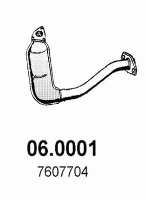 Asso 06.0001 Catalytic Converter 060001: Buy near me in Poland at 2407.PL - Good price!