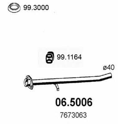  06.5006 Выхлопная труба 065006: Отличная цена - Купить в Польше на 2407.PL!