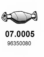 Asso 07.0005 Catalytic Converter 070005: Buy near me in Poland at 2407.PL - Good price!