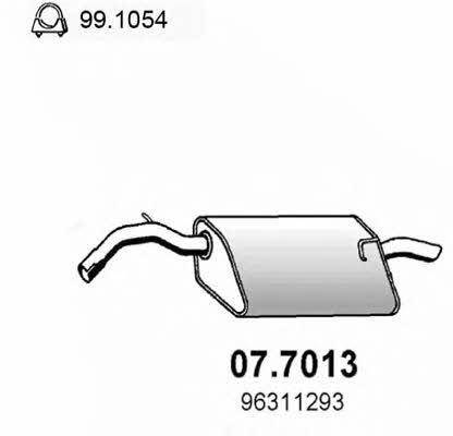 Asso 07.7013 End Silencer 077013: Buy near me in Poland at 2407.PL - Good price!