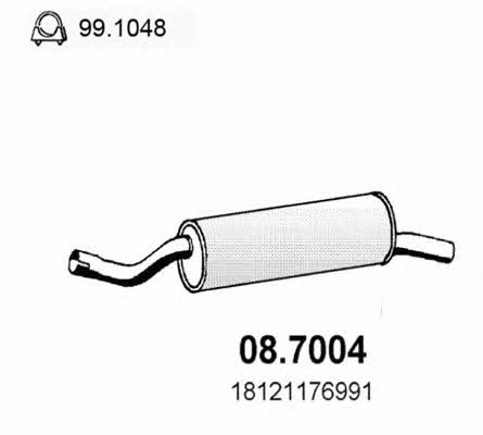 Asso 08.7004 End Silencer 087004: Buy near me in Poland at 2407.PL - Good price!