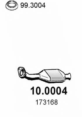  10.0004 Catalytic Converter 100004: Buy near me in Poland at 2407.PL - Good price!