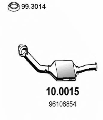  10.0015 Catalytic Converter 100015: Buy near me in Poland at 2407.PL - Good price!