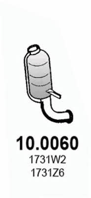 Asso 10.0060 Catalytic Converter 100060: Buy near me in Poland at 2407.PL - Good price!