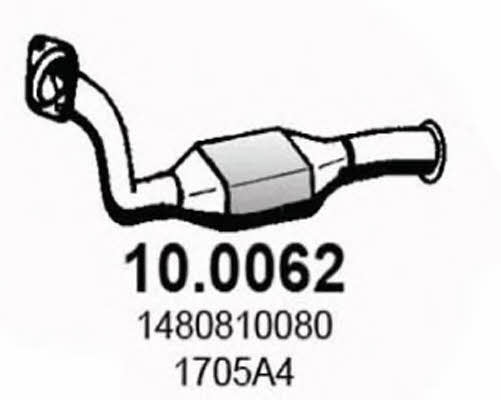 Asso 10.0062 Catalytic Converter 100062: Buy near me in Poland at 2407.PL - Good price!