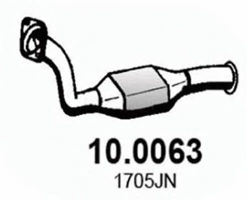 Asso 10.0063 Catalytic Converter 100063: Buy near me in Poland at 2407.PL - Good price!