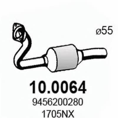 Asso 10.0064 Catalytic Converter 100064: Buy near me in Poland at 2407.PL - Good price!