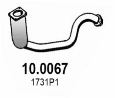 Asso 10.0067 Catalytic Converter 100067: Buy near me in Poland at 2407.PL - Good price!