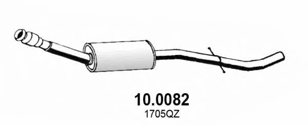 Asso 10.0082 Catalytic Converter 100082: Buy near me in Poland at 2407.PL - Good price!