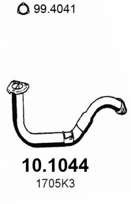 Asso 10.1044 Exhaust pipe 101044: Buy near me in Poland at 2407.PL - Good price!