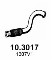 Asso 10.3017 Exhaust pipe 103017: Buy near me in Poland at 2407.PL - Good price!