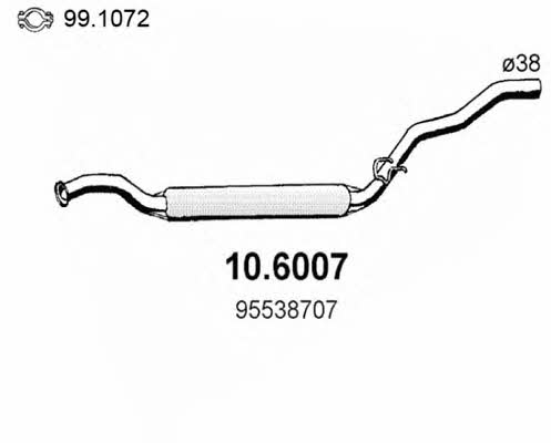 Asso 10.6007 Zwischenschalldampfer 106007: Kaufen Sie zu einem guten Preis in Polen bei 2407.PL!