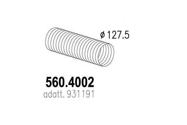 Asso 560.4002 Złącze elastyczne 5604002: Dobra cena w Polsce na 2407.PL - Kup Teraz!