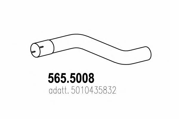 Asso 565.5008 Rura wydechowa 5655008: Dobra cena w Polsce na 2407.PL - Kup Teraz!