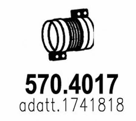 Asso 570.4017 Corrugated pipe 5704017: Buy near me in Poland at 2407.PL - Good price!