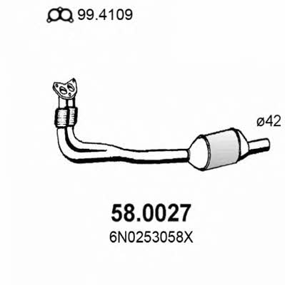  58.0027 Катализатор 580027: Отличная цена - Купить в Польше на 2407.PL!