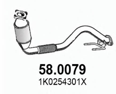 Asso 58.0079 Catalytic Converter 580079: Buy near me in Poland at 2407.PL - Good price!
