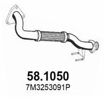 Asso 58.1050 Exhaust pipe 581050: Buy near me in Poland at 2407.PL - Good price!