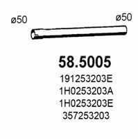 Asso 58.5005 Выхлопная труба 585005: Купить в Польше - Отличная цена на 2407.PL!