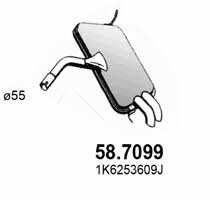 Asso 58.7099 Endschalldämpfer 587099: Kaufen Sie zu einem guten Preis in Polen bei 2407.PL!